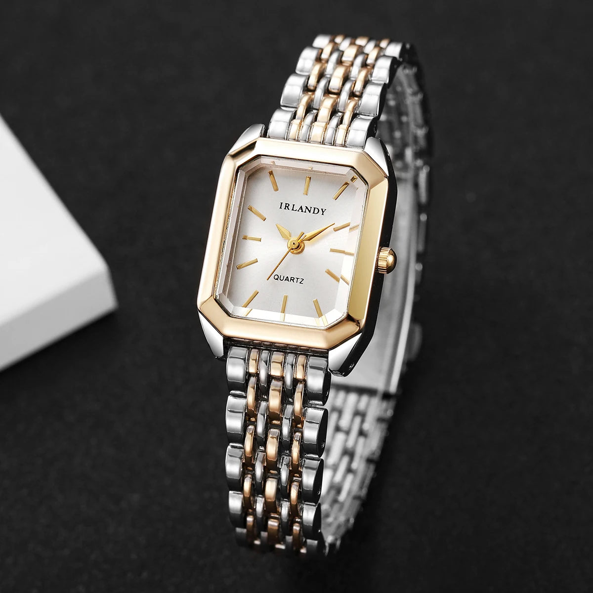 Fashion Rectangle Women Quartz Wrist Watch Reloj Mujer Girls Clock Gift(Without Box)