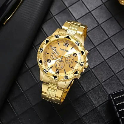 Men Watches Luxury Brand Watches for Men Fashion High Quality Quartz Wristwatches Business Steel Strap Sports Male Clock
