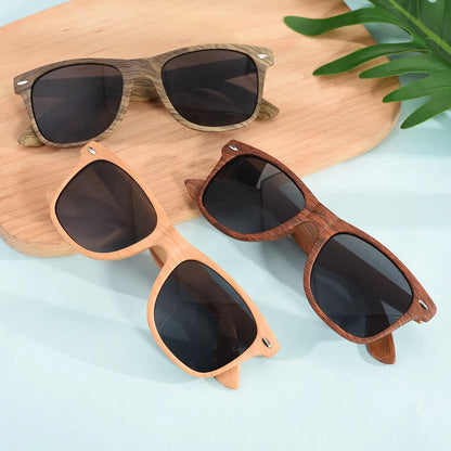 Wood Bamboo Sunglasses Men Women Classic Fashion UV400 Vintage Driving Sun Glasses Black Fishing Eyewear UV400 Eyeglasses