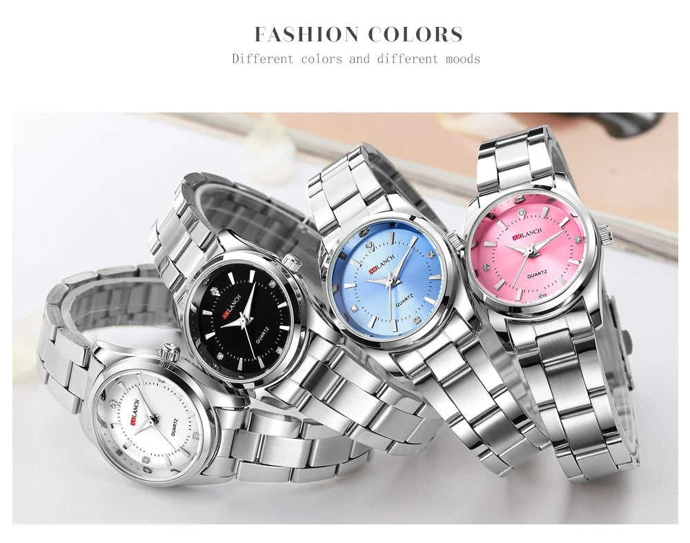 Luxury Women's Watch  Pink Minimalist Girl Clock Outdoor Travel Women Wrist Watches