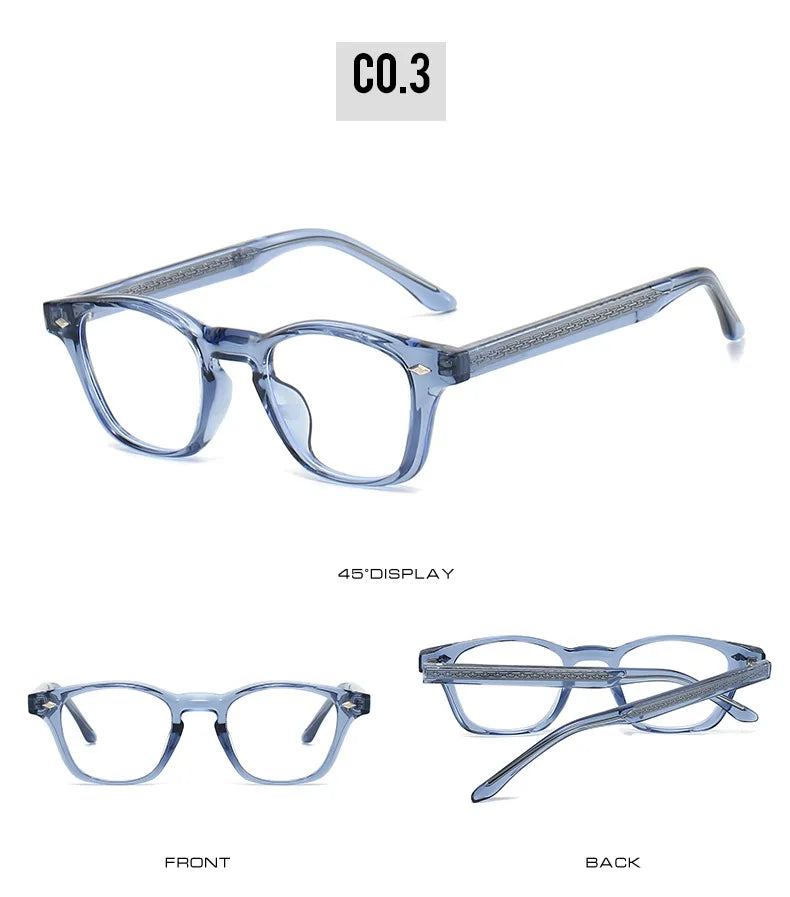 O-Q CLUB Men's Glasses for Reading Glass for Man Eyeglass Frames