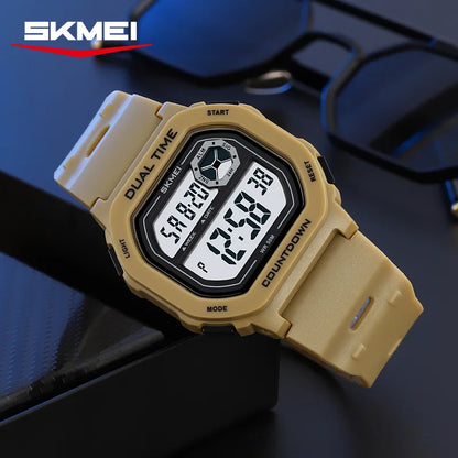 SKMEI 2543 Original Light Display Digital Watch Chronograph Men's Watches