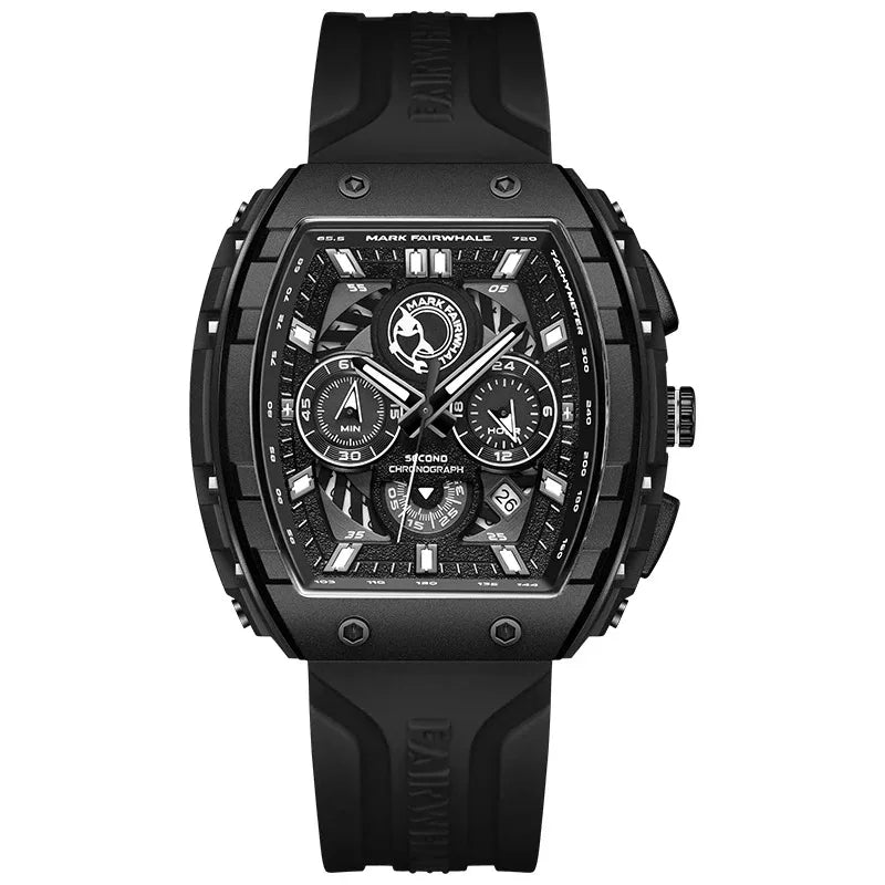 Mark Fairwhale 5670 Men's Tonneau Design Quartz Sports watch
