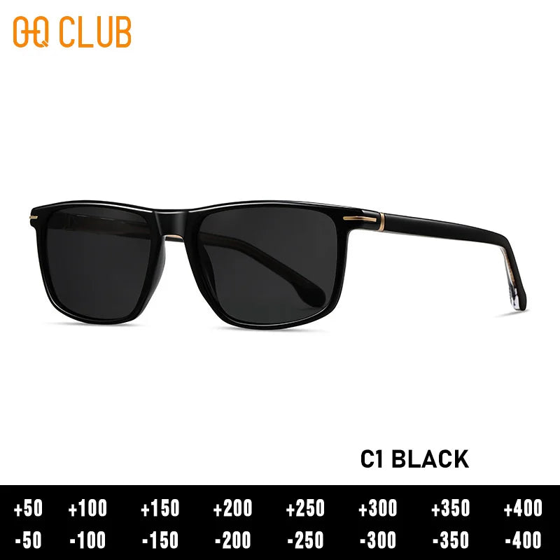 O-Q CLUB New Men's Fashion Square Polarized Sunglasses