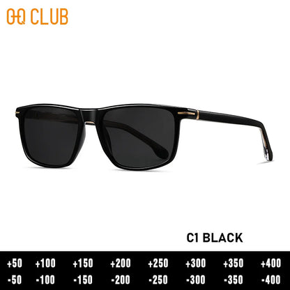 O-Q CLUB New Men's Fashion Square Polarized Sunglasses