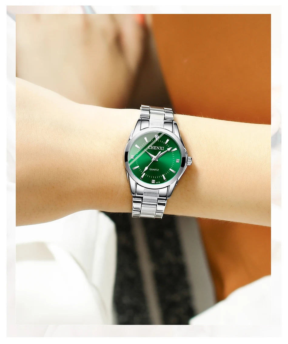 CHENXI 021B Women's Quartz Watch Fashion Elegant Waterproof Watch