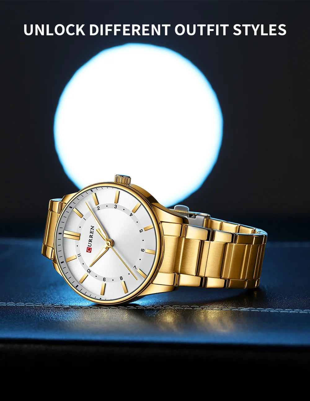 CURREN 8430 Fashion Men's Quartz Watch