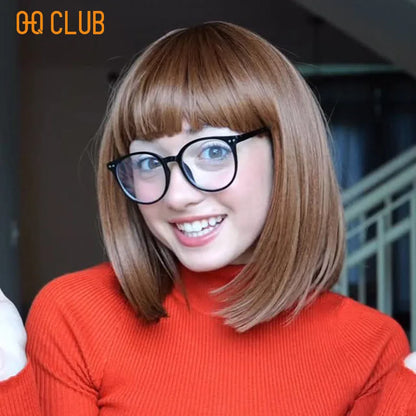 O-Q CLUB Retro Round Men and Women Optical Prescription Glasses