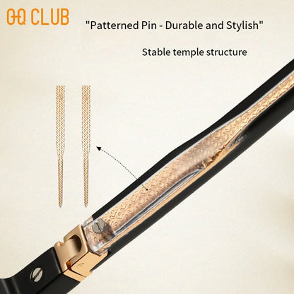 O-Q CLUB New Men's Fashion Square Polarized Sunglasses