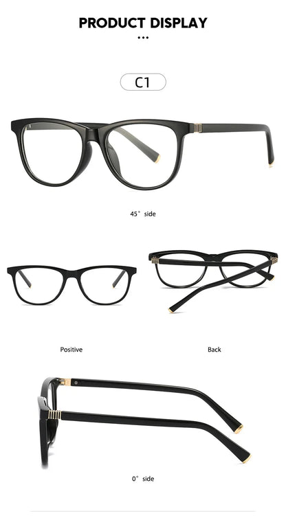 O-Q CLUB Women's Grade Glasses Eye Glass for Woman Sunglass Men Lunette Myopia Eyeglasses Photochromic Lenses to Read Eyewear