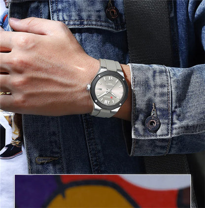 Curren 8465 Fashion Factory Brand Watches for Men  with Date Simple Quartz Clock