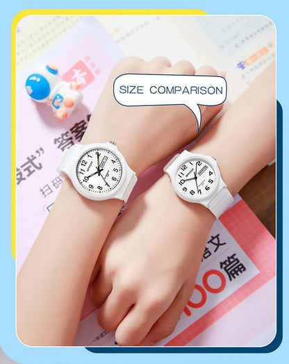 SANDA 9072 Quartz Watch Calendar Light  Weight Minimalism Ladies Women Wristwatches