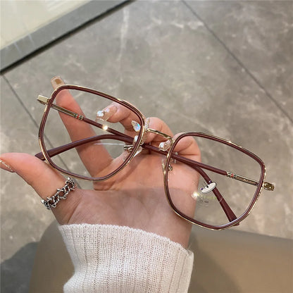 Transparent Computer Glasses Frame Women Men Glasses Optical Spectacle Eyeglass