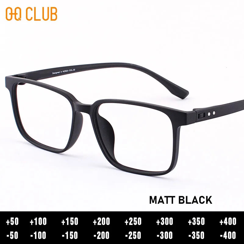 O-Q CLUB Men's Eyeglasses Optical Lenses With Prescription Glasses Women Eye Glass for Man Women's Eyeglass Frame Lunette Myopia