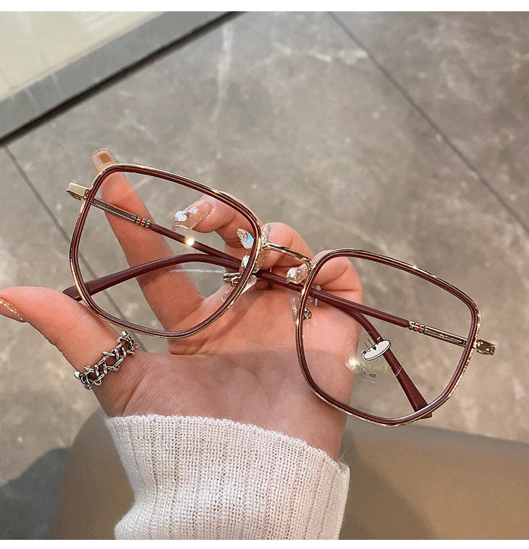 Transparent Computer Glasses Frame Women Men Glasses Optical Spectacle Eyeglass