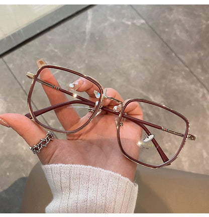 Transparent Computer Glasses Frame Women Men Glasses Optical Spectacle Eyeglass
