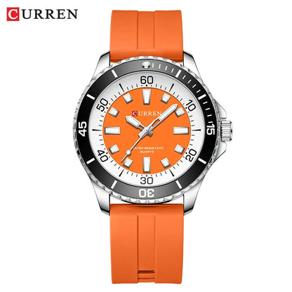 Curren 8448 Male reloj hombre lujo alta gama quartz Wristwatch