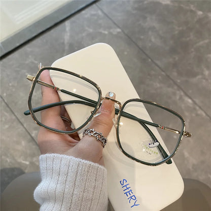 Transparent Computer Glasses Frame Women Men Glasses Optical Spectacle Eyeglass