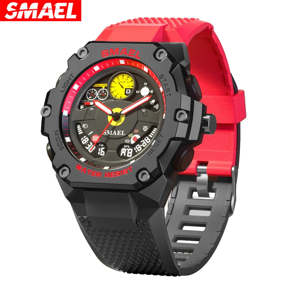 SMAEL 8092 New Sport Electronic Military Watches Men Waterproof watch